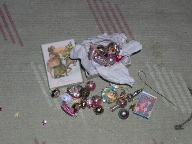 nostalgischer weihnachtsschmuck